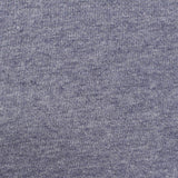 Heathered Blue Marl French Terry, Poly-Cotton