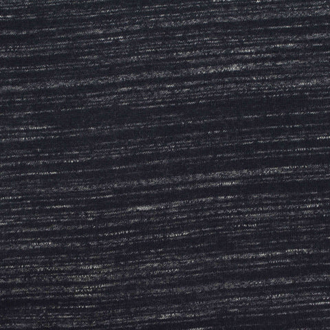 Dark Grey Marl Jersey Knit, Cotton-Poly, 174 gsm