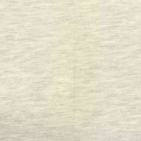 Light Grey Marl Jersey Knit, Poly-Cotton, 118 gsm