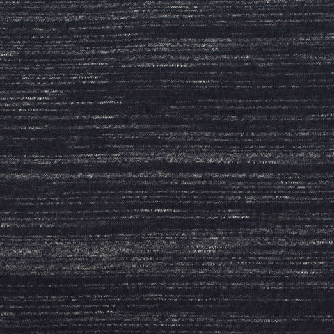 Dark Grey Marl Jersey Knit, Cotton-Poly