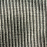 Black Houndstooth Jacquard, Poly-Viscose