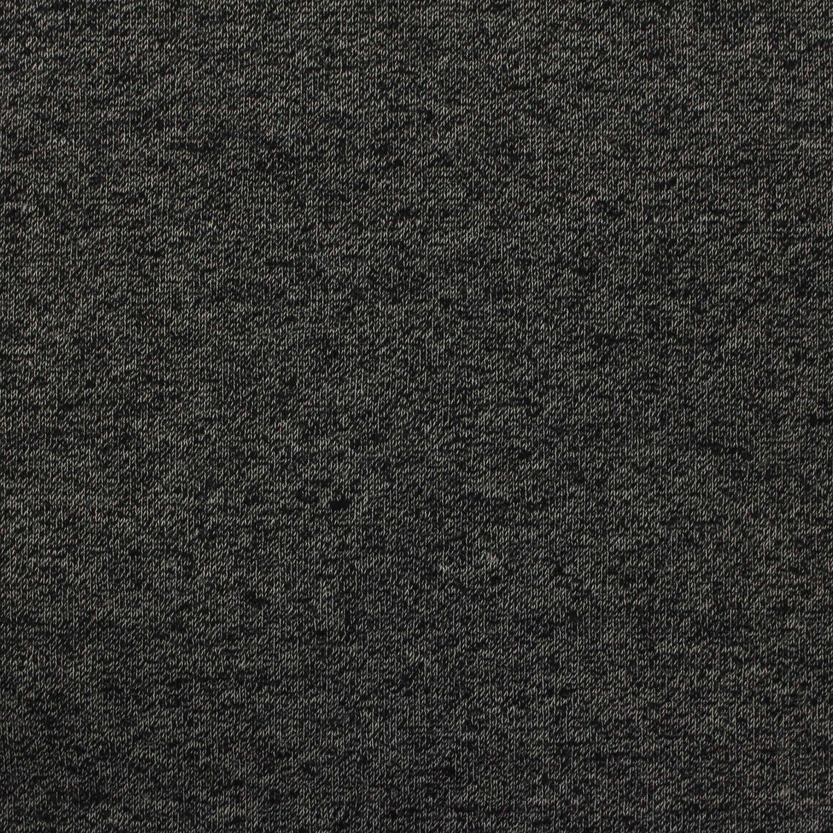 Dark Grey Marl French Terry, Poly-Cotton, 270 gsm