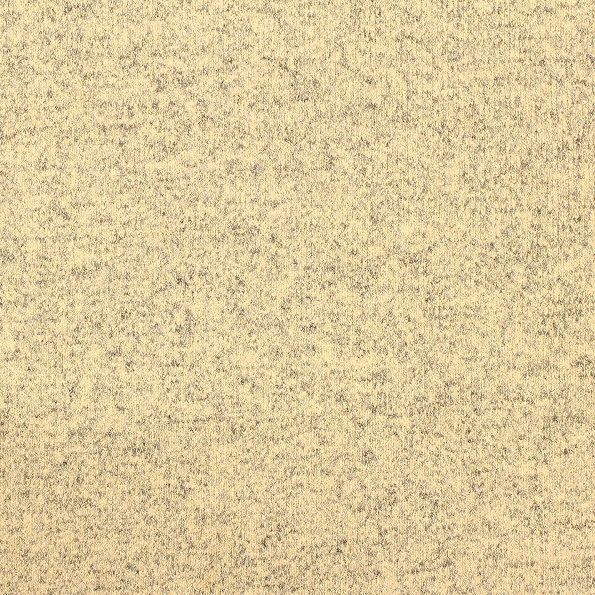 Light Yellow Marl Chunky Knit, Viscose-Poly, 220 gsm