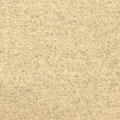Light Yellow Marl Chunky Knit, Viscose-Poly, 220 gsm