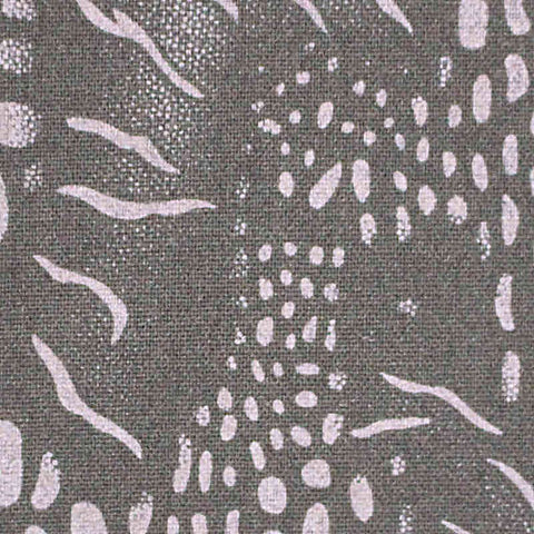 Grey Animal Print Knit, Poly-Viscose