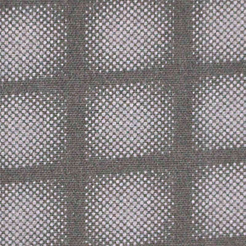 Grey Grid Jacquard, Poly-Viscose