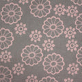 Pink Floral Knit, Poly-Viscose