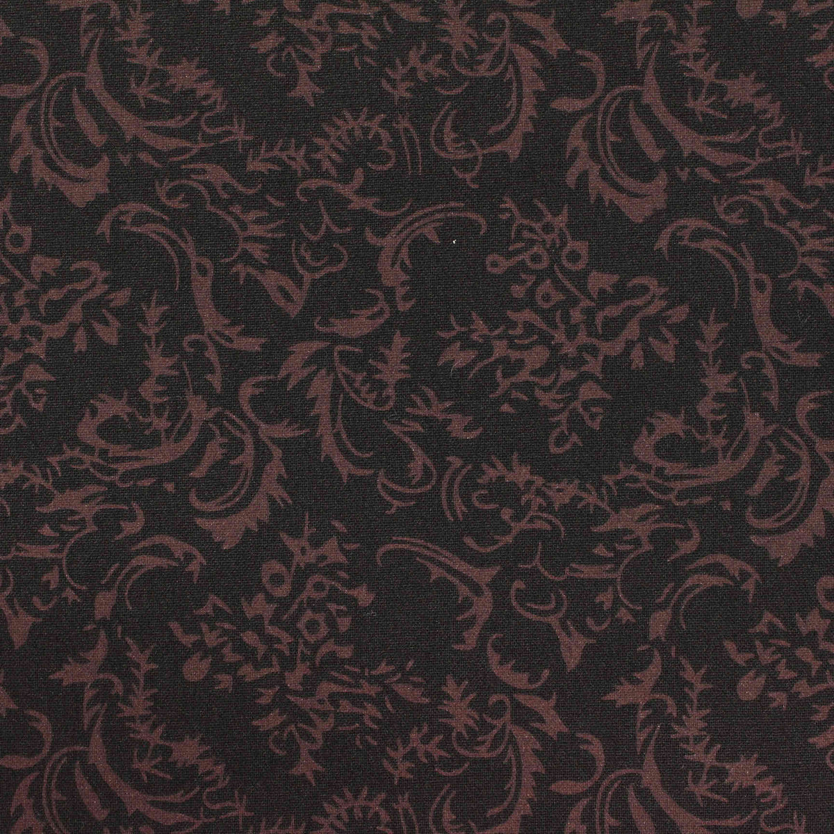 Black Floral Knit, Poly-Viscose