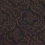 Black Floral Knit, Poly-Viscose