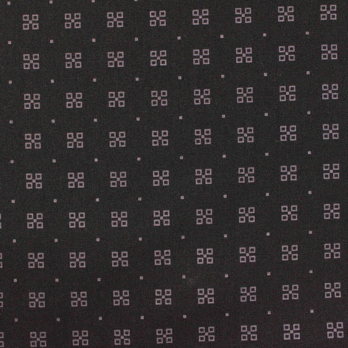 Light Purple Geometric-Square Knit, Poly-Viscose