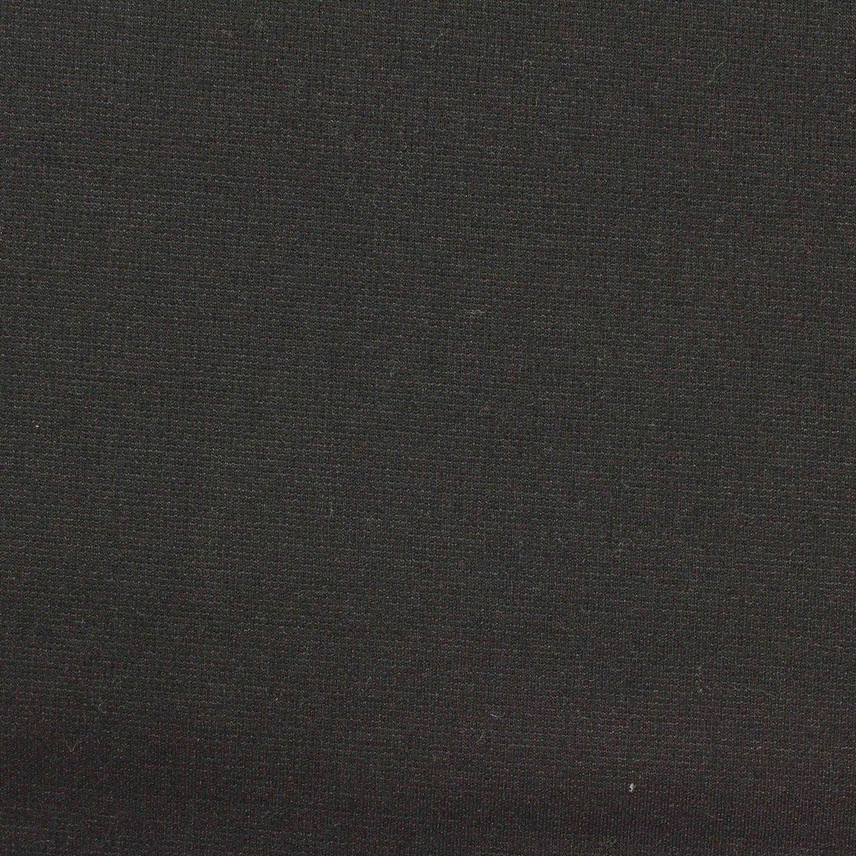 Polyester Viscose Stretch Ponte Knit Fabric, 307 gsm — Black
