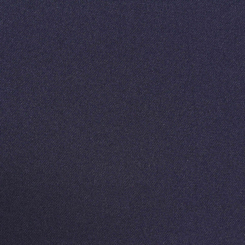 100% Polyester Linen-Look Fabric, 142 gsm — Navy