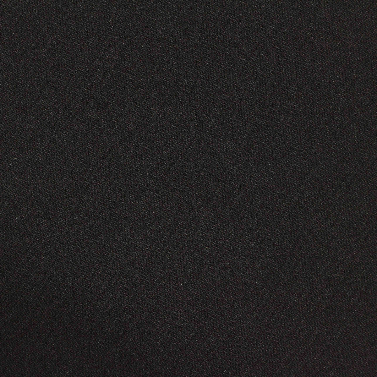 100% Polyester Linen-Look Fabric, 142 gsm — Black