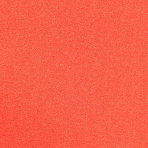 100% Polyester Linen-Look Fabric, 203 gsm — Orange