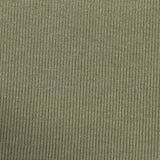 Viscose Acrylic Blend Stretch Rib Knit Fabric, 378 gsm — Green