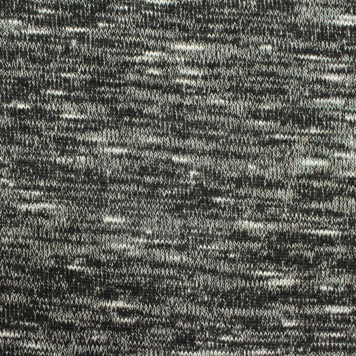 Black Marl Chunky Knit, 201 gsm
