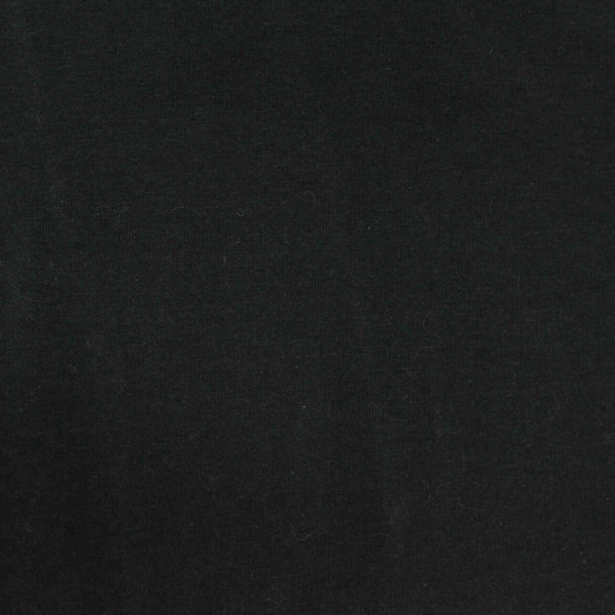 Cotton Stretch Jersey Knit Fabric, 178 gsm, 155 cm — Black