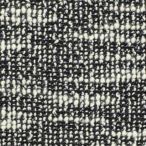 Black Marl Chunky Knit, Poly-Cotton, 283 gsm