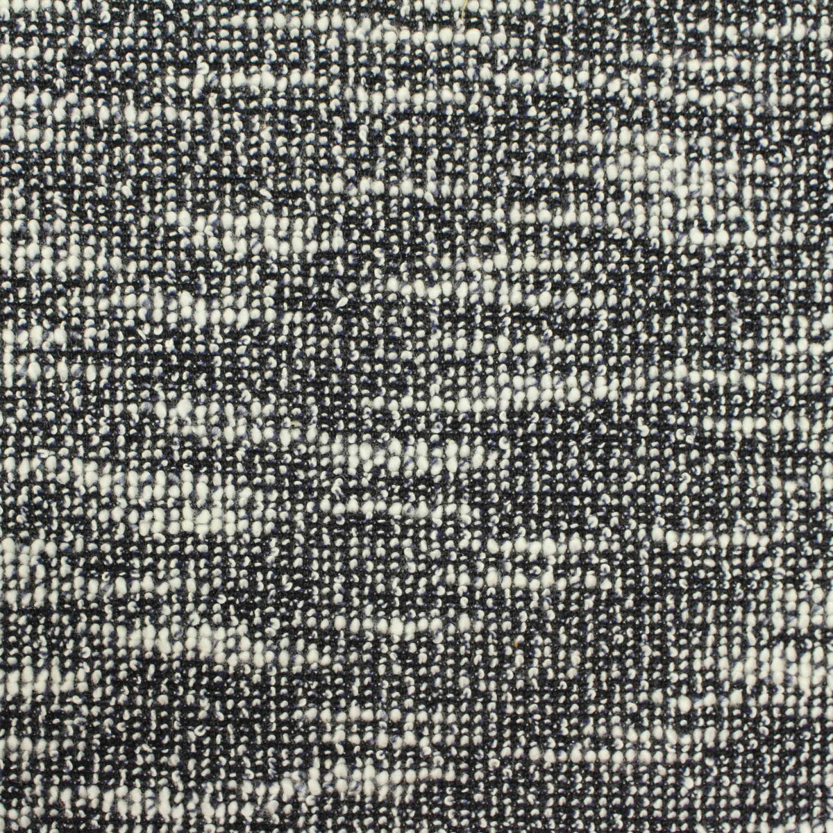 Black Marl Chunky Knit, Poly-Cotton, 283 gsm