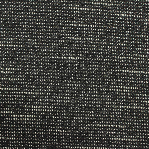 Black Marl Chunky Knit, Cotton-Poly, 232 gsm