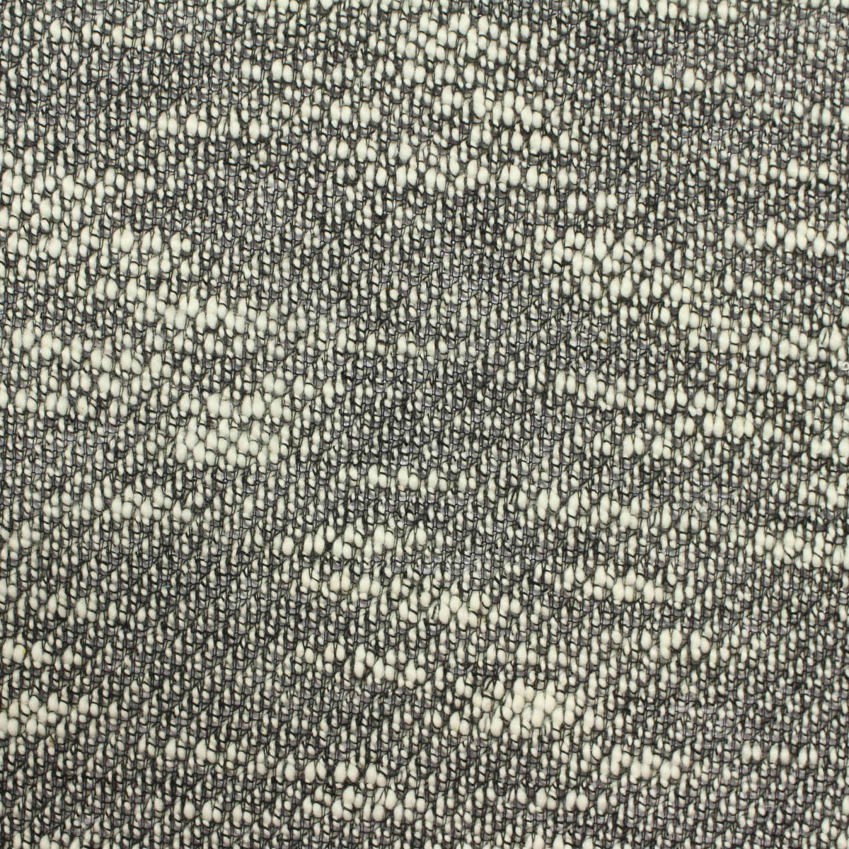 Black Marl Chunky Knit, Cotton-Poly, 190 gsm