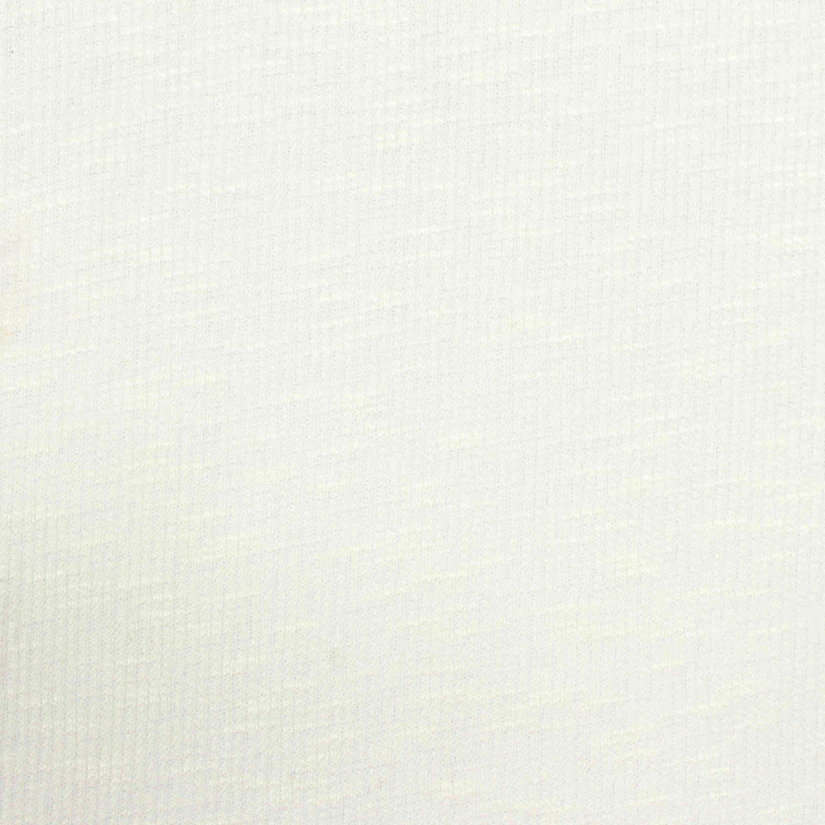 Slub Viscose Polyester Rib Knit Fabric, 154 gsm, 147 cm — White