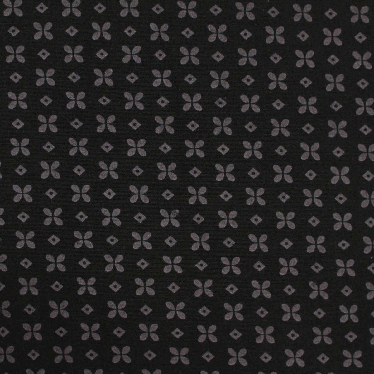 Grey Geometric Woven, Poly-Viscose
