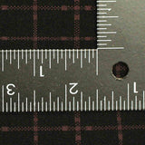 Dark Red Check Woven, Poly-Viscose — texture