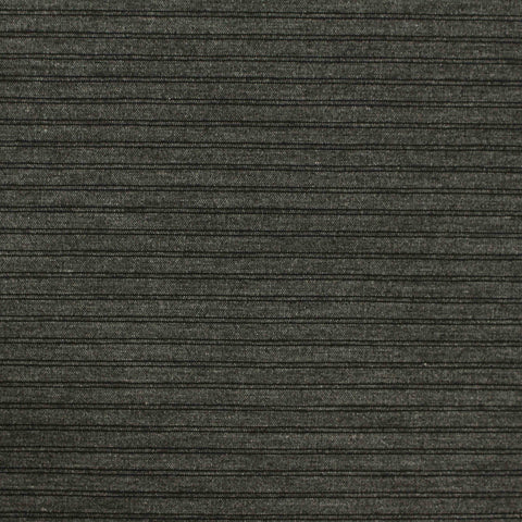Viscose Nylon Blend Stretch Bengaline Fabric, 227 gsm — Grey