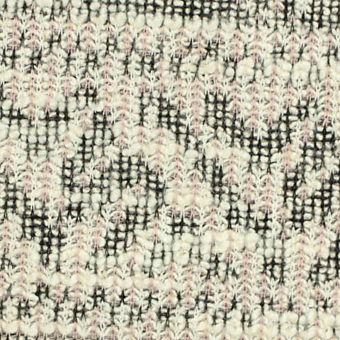 Off-White Zigzags Jacquard, Polyester