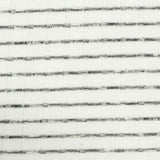 Dark Grey Horizontal-Stripe Knit, Polyester