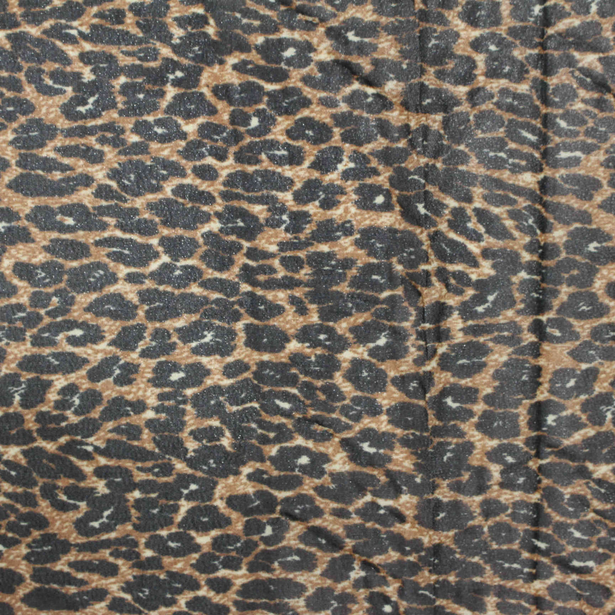 Brown Leopard Chiffon, Polyester