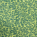 Green Leopard Chiffon, Polyester