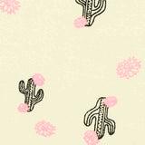 Black Flowers Woven, Viscose — texture
