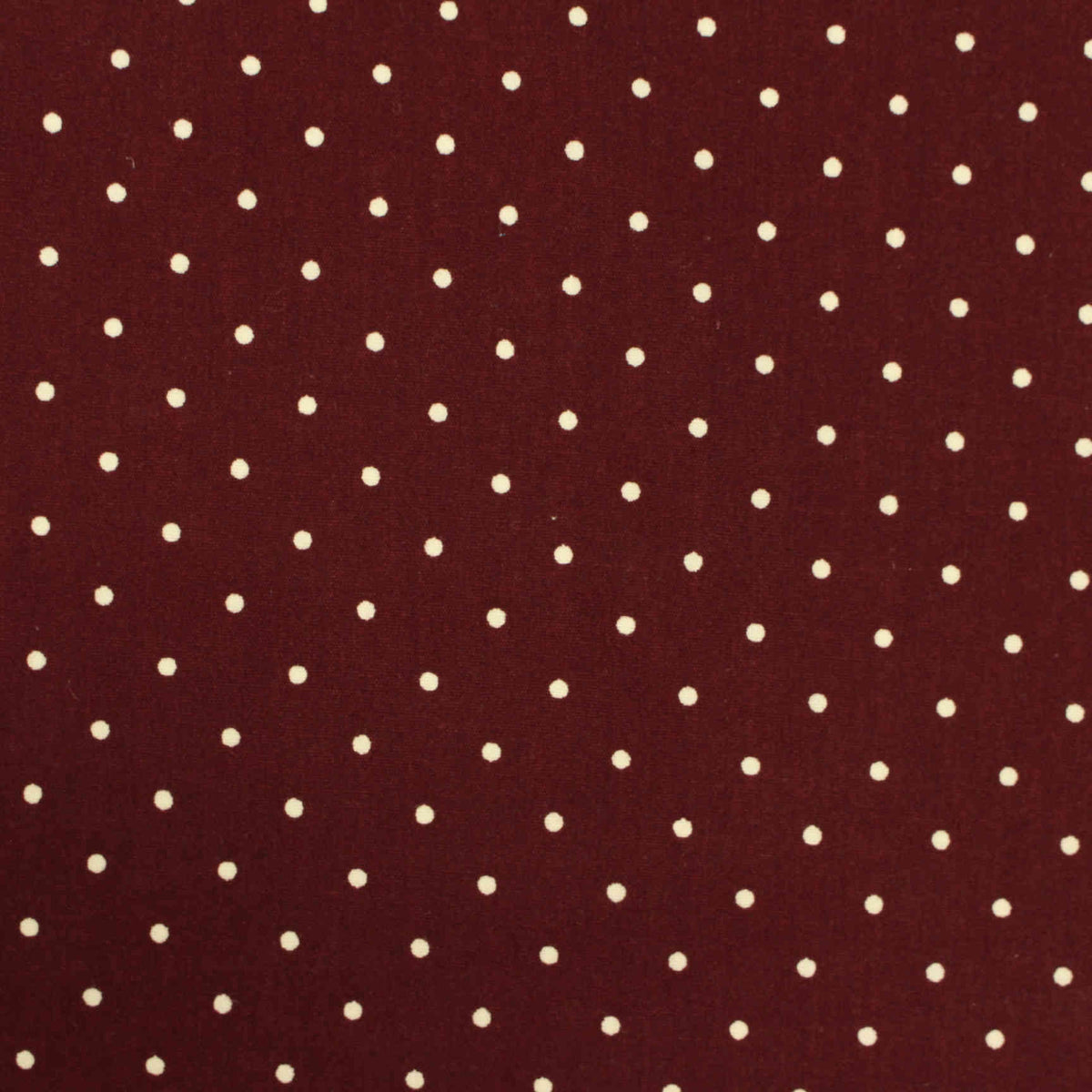White Dots Poplin, Cotton, 124 gsm
