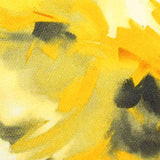 Yellow Abstract Twill, Polyester — texture
