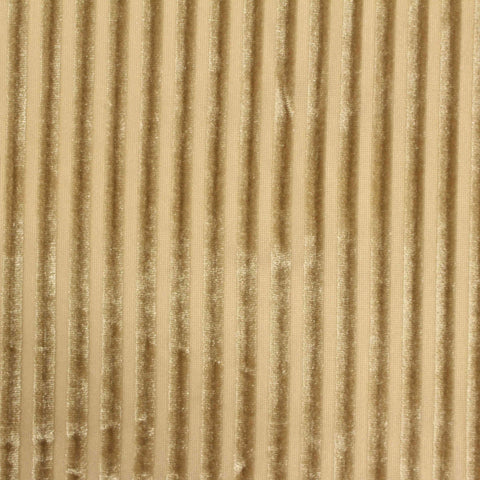Polyester Stretch Velvet Fabric, 221 gsm — Khaki