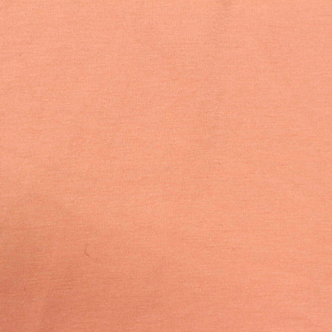 Polyester Cotton Stretch Jersey Knit Fabric, 161 gsm, 150 cm — Orange
