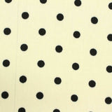 Black Dots Woven, Viscose-Linen