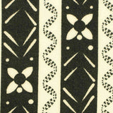 Black Vertical-Stripe Woven, Viscose — texture
