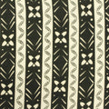 Black Vertical-Stripe Woven, Viscose, 130 gsm