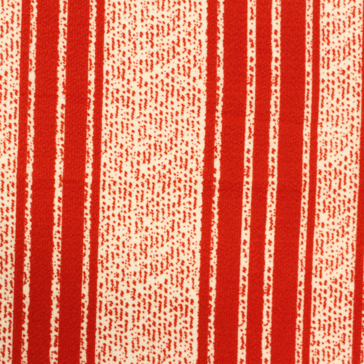 Red Vertical-Stripe Chiffon, Polyester, 121 gsm