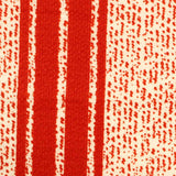 Red Vertical-Stripe Chiffon, Polyester — texture