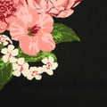 Pink Flowers Poplin, Cotton, 122 gsm