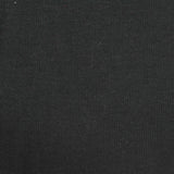 Polyester Cotton Stretch Knit Fabric, 258 gsm — Black