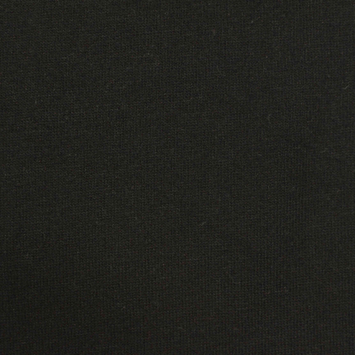 Viscose Polyester Stretch Chunky Knit Fabric, 234 gsm — Black