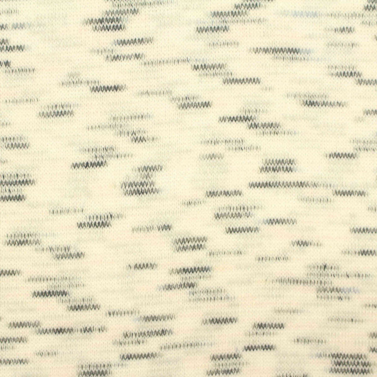 Cream Marl Knit, Poly-Viscose, 170 gsm