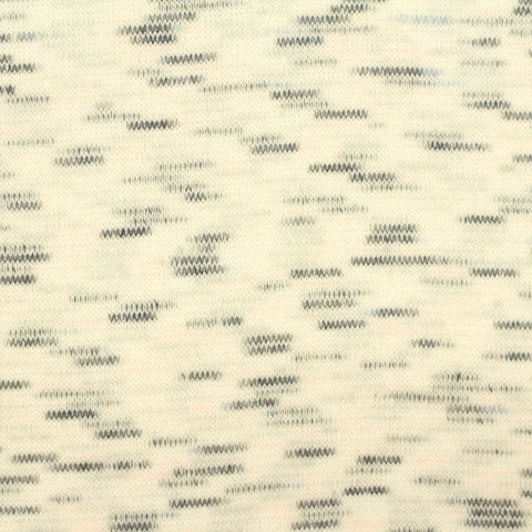 Cream Marl Knit, Poly-Viscose, 170 gsm