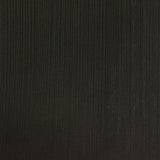 Polyester Stretch Rib Knit Fabric, 224 gsm — Black