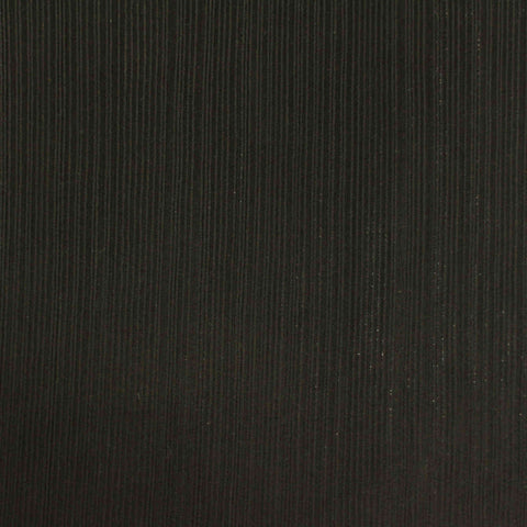 Polyester Stretch Rib Knit Fabric, 224 gsm — Black